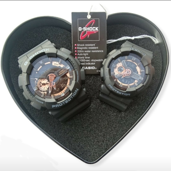 G-Shock Baby G Triple Black & Golden Rose - Picture 11 of 15